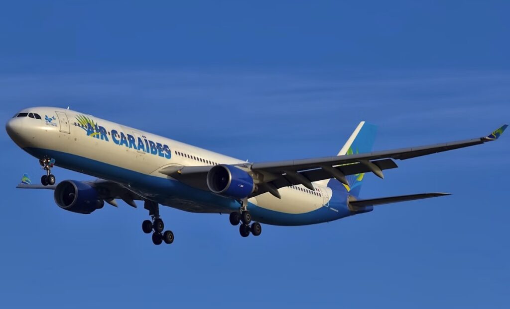 Vol Paris Guadeloupe Air Caraïbes